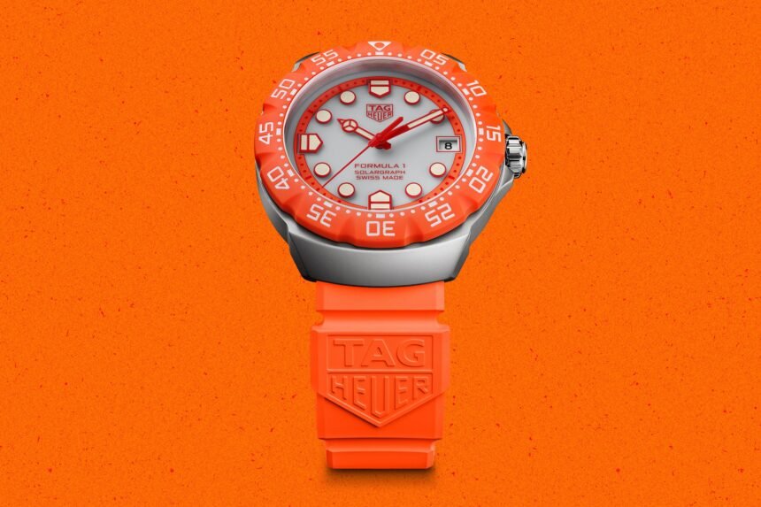Orange Crush: TAG Heuer Drops a Bright Revamp of the Original Metal F1 Watch